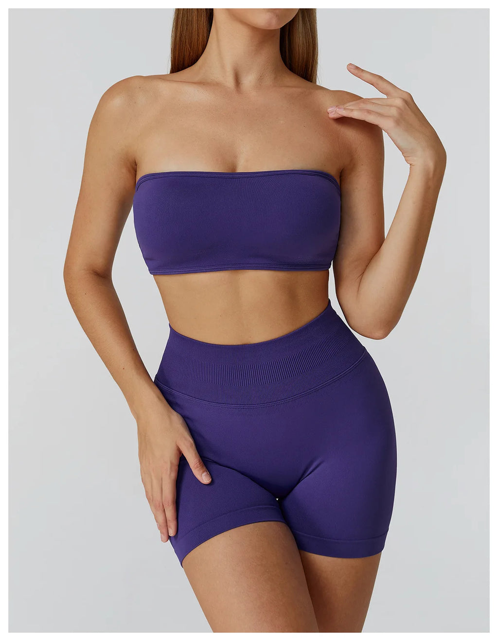 Strapless Sports Bra – Quick-Dry & Supportive Workout Top