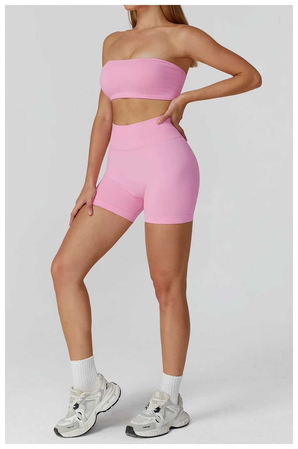 Strapless Sports Bra – Quick-Dry & Supportive Workout Top