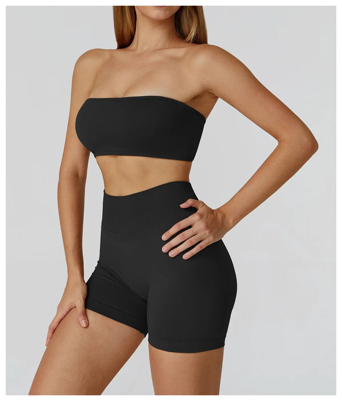 Strapless Sports Bra – Quick-Dry & Supportive Workout Top