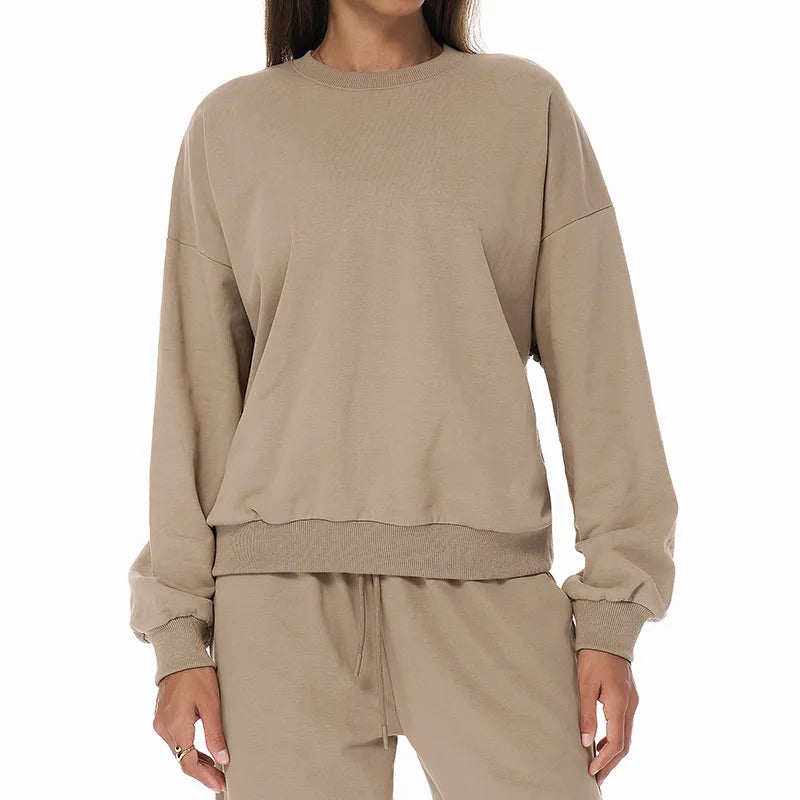 Autumn & Winter Long Sleeve Sports Top – Casual & Versatile Fit