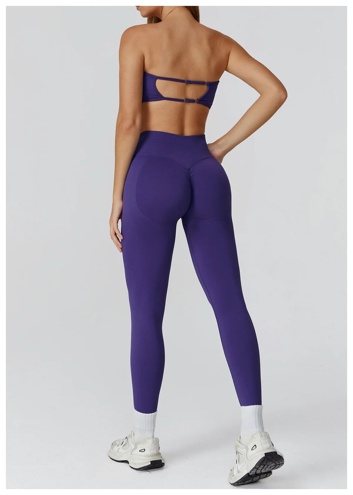 Strapless Sports Bra – Quick-Dry & Supportive Workout Top