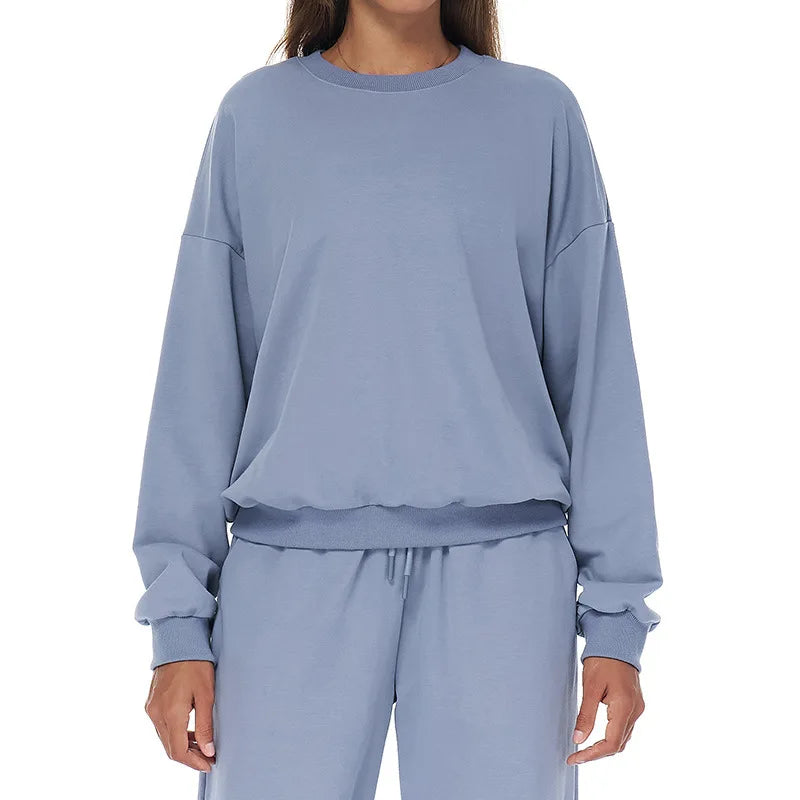 Autumn & Winter Long Sleeve Sports Top – Casual & Versatile Fit