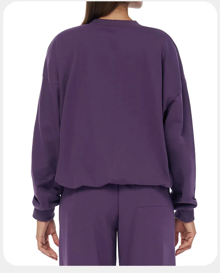 Autumn & Winter Long Sleeve Sports Top – Casual & Versatile Fit