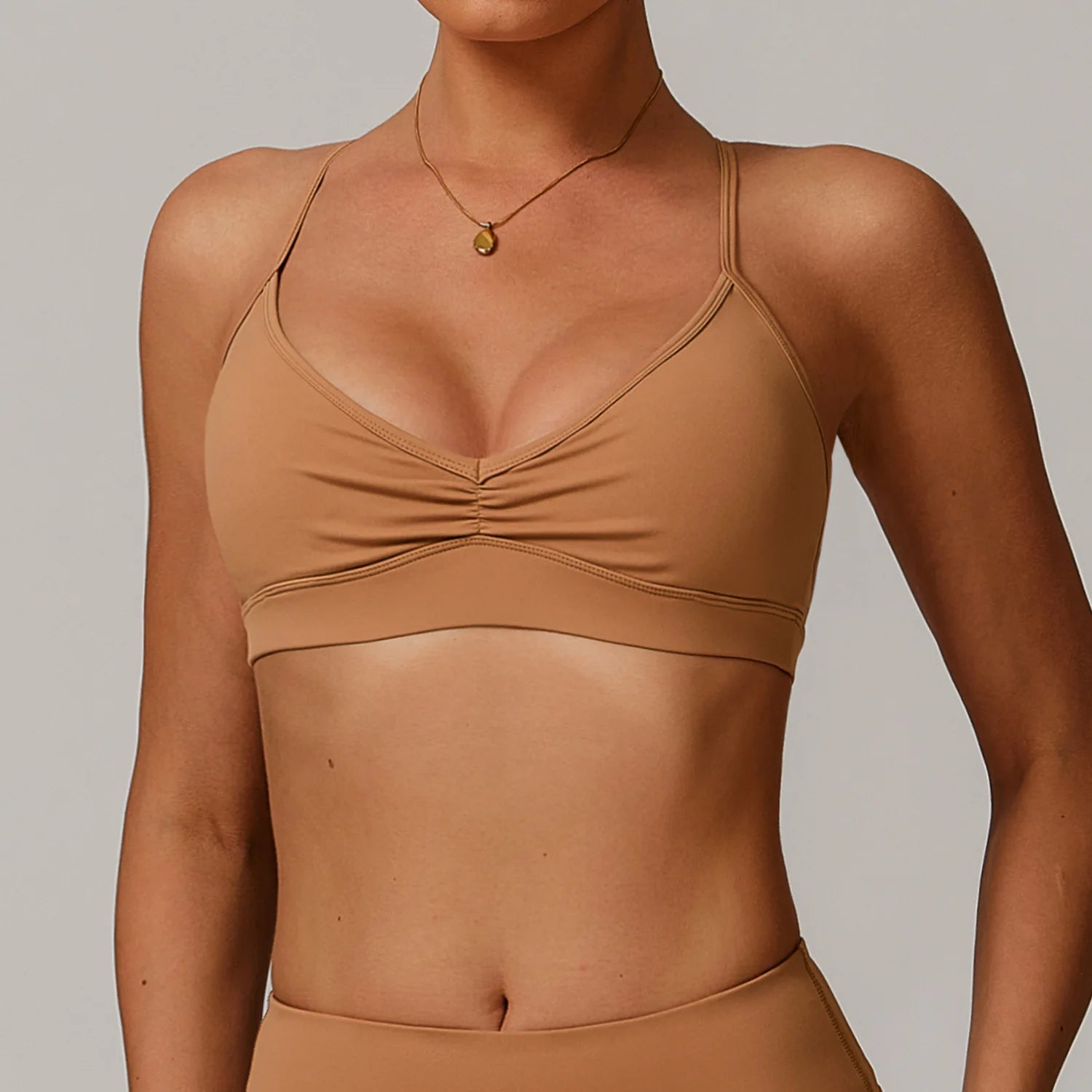 High Support Sports Bra – Shockproof & Quick-Dry Workout Top