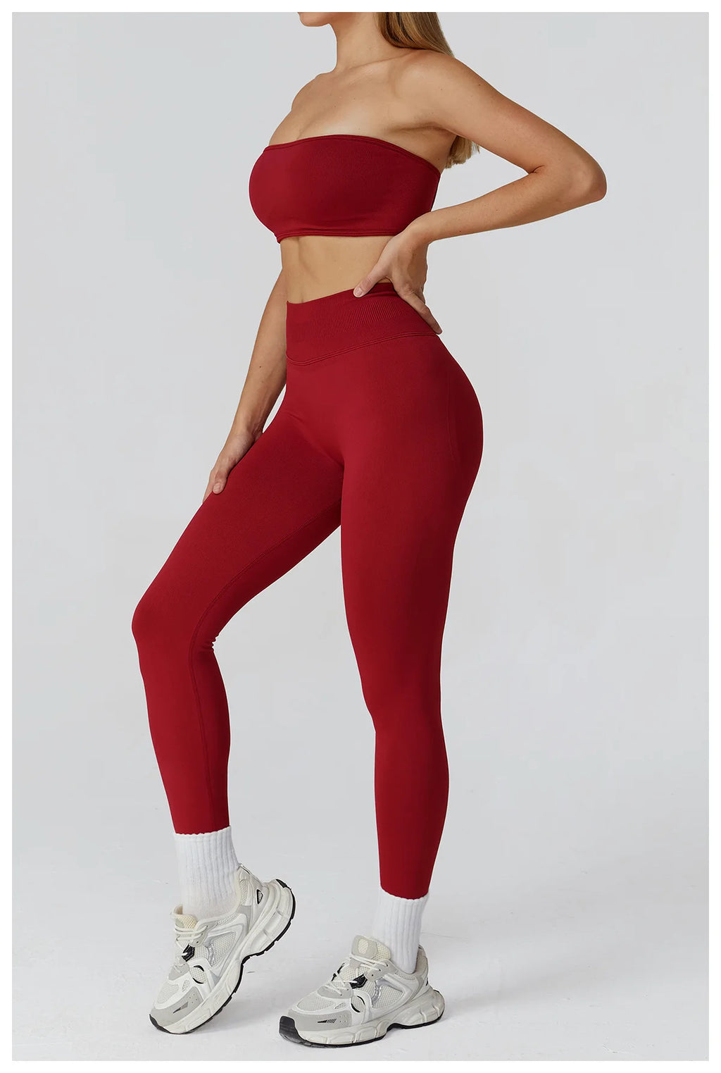 Strapless Sports Bra – Quick-Dry & Supportive Workout Top