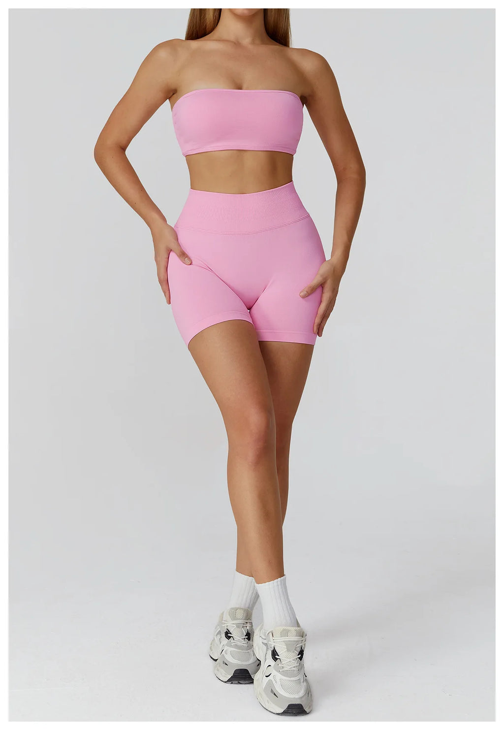 Strapless Sports Bra – Quick-Dry & Supportive Workout Top