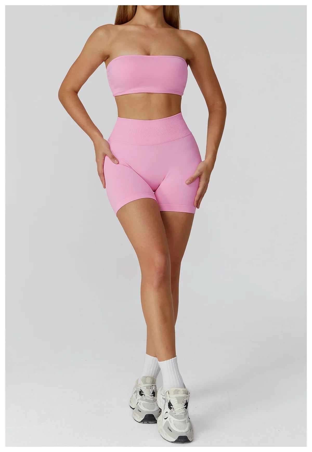 Strapless Sports Bra – Quick-Dry & Supportive Workout Top