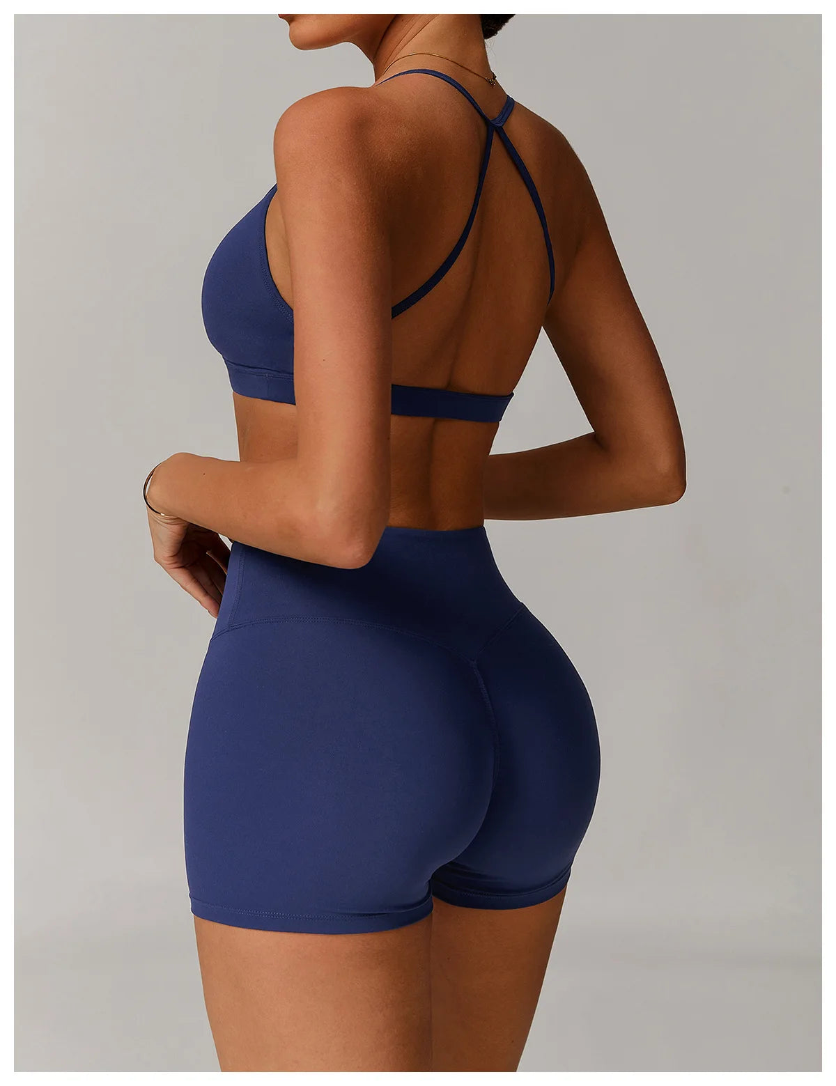 High Support Sports Bra – Shockproof & Quick-Dry Workout Top