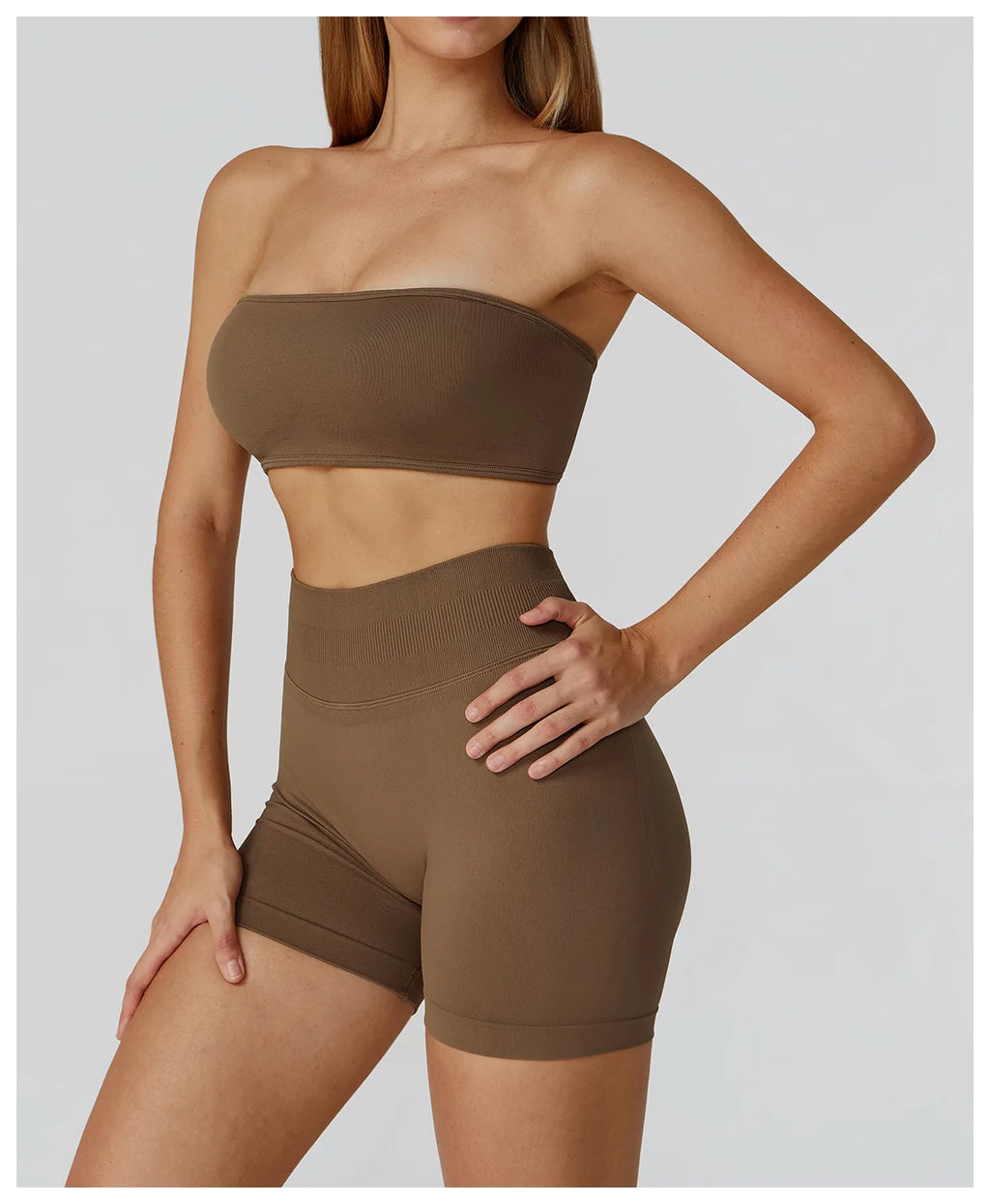 Strapless Sports Bra – Quick-Dry & Supportive Workout Top