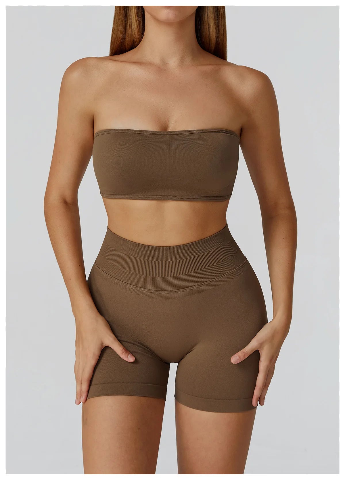 Strapless Sports Bra – Quick-Dry & Supportive Workout Top