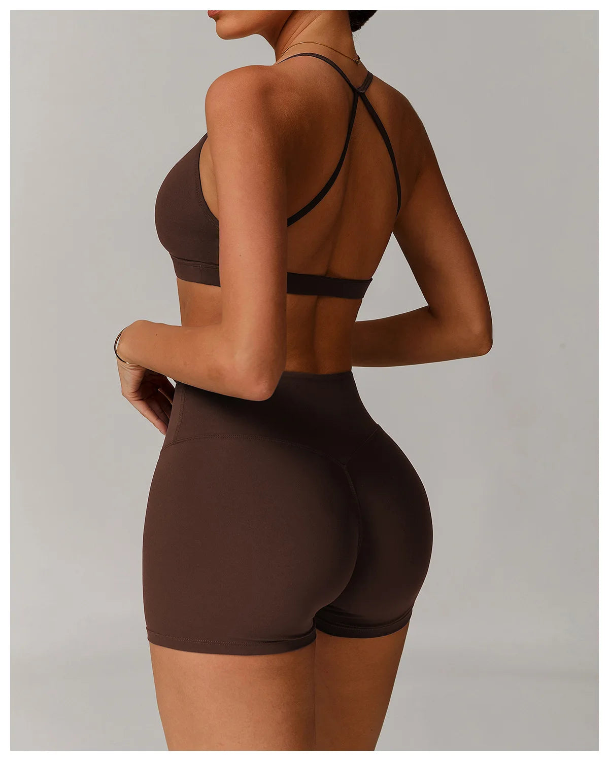 High Support Sports Bra – Shockproof & Quick-Dry Workout Top
