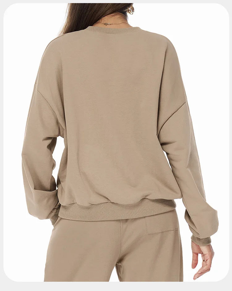 Autumn & Winter Long Sleeve Sports Top – Casual & Versatile Fit