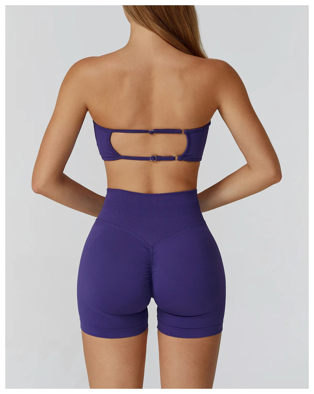 Strapless Sports Bra – Quick-Dry & Supportive Workout Top
