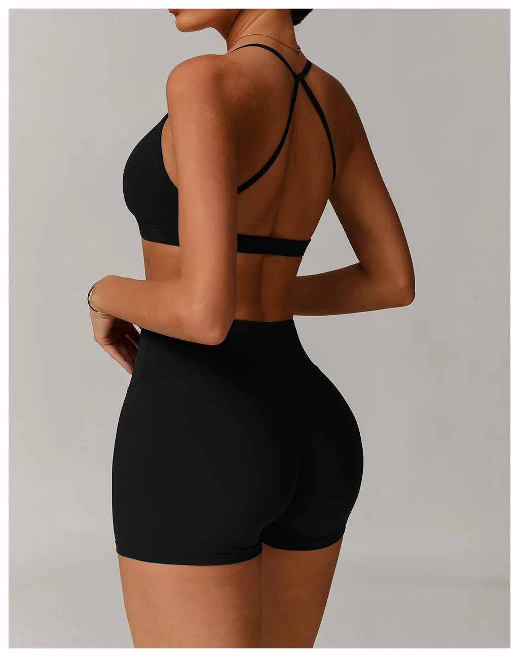 High Support Sports Bra – Shockproof & Quick-Dry Workout Top