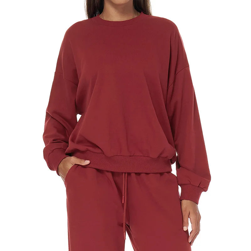 Autumn & Winter Long Sleeve Sports Top – Casual & Versatile Fit