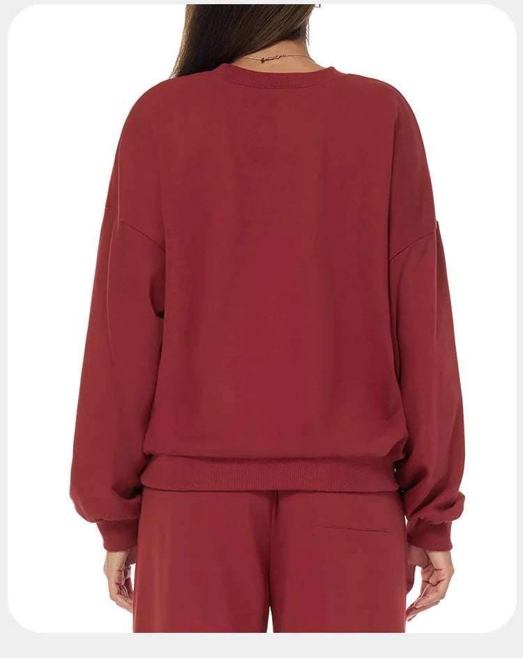 Autumn & Winter Long Sleeve Sports Top – Casual & Versatile Fit